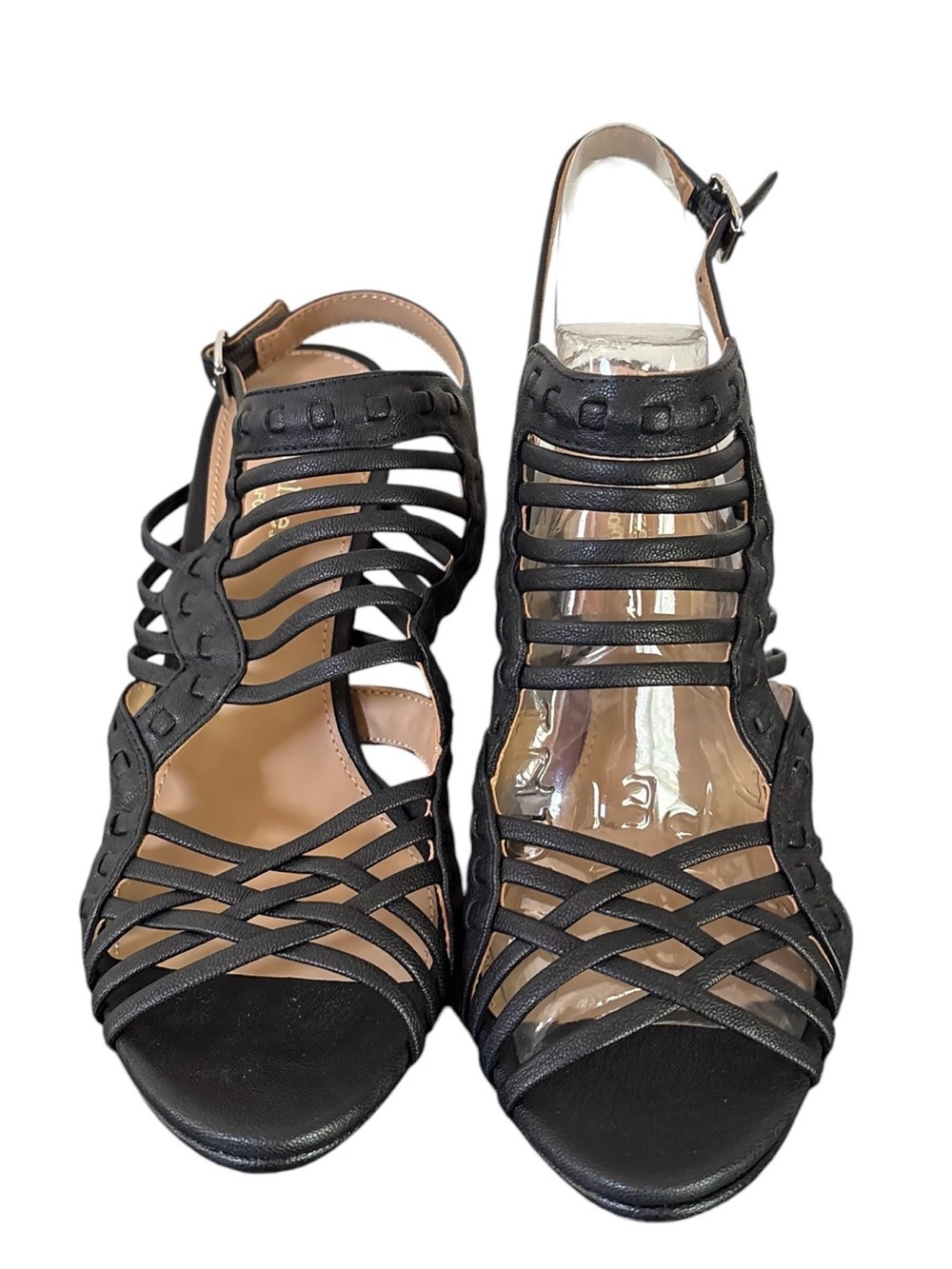 NATURALIZER Women’s Black Strappy Slingback Sandals